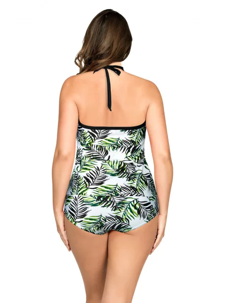 PARFAIT_Christy_TankiniS8057_BikiniBottomS8055_WildLeaves_Back